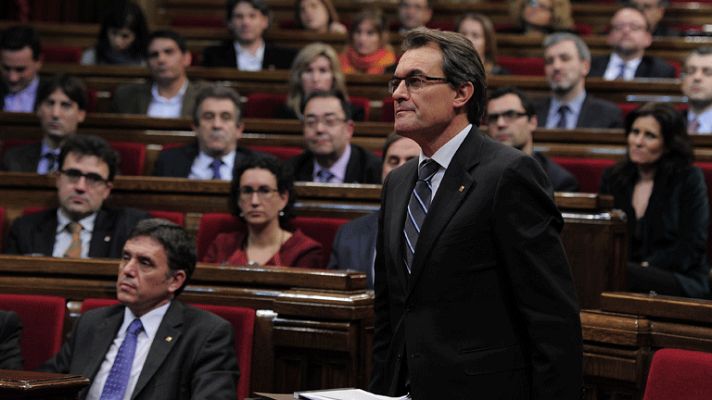 Informativo 24h - Artur Mas, investido presidente