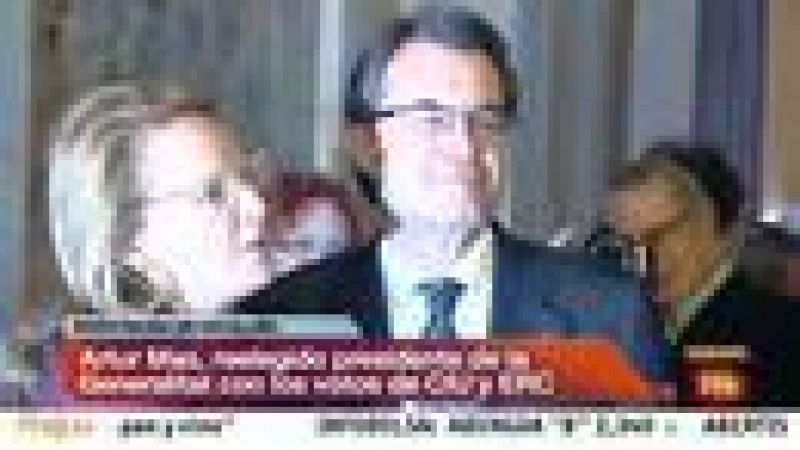 Artur Mas, investido presidente