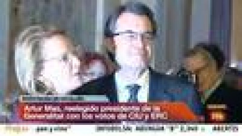 Artur Mas, investido presidente 