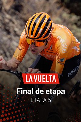 Vuelta ciclista a España - Pavel Bittner gana la quinta etapa de la Vuelta tras un sprint mano a mano con Van Aert