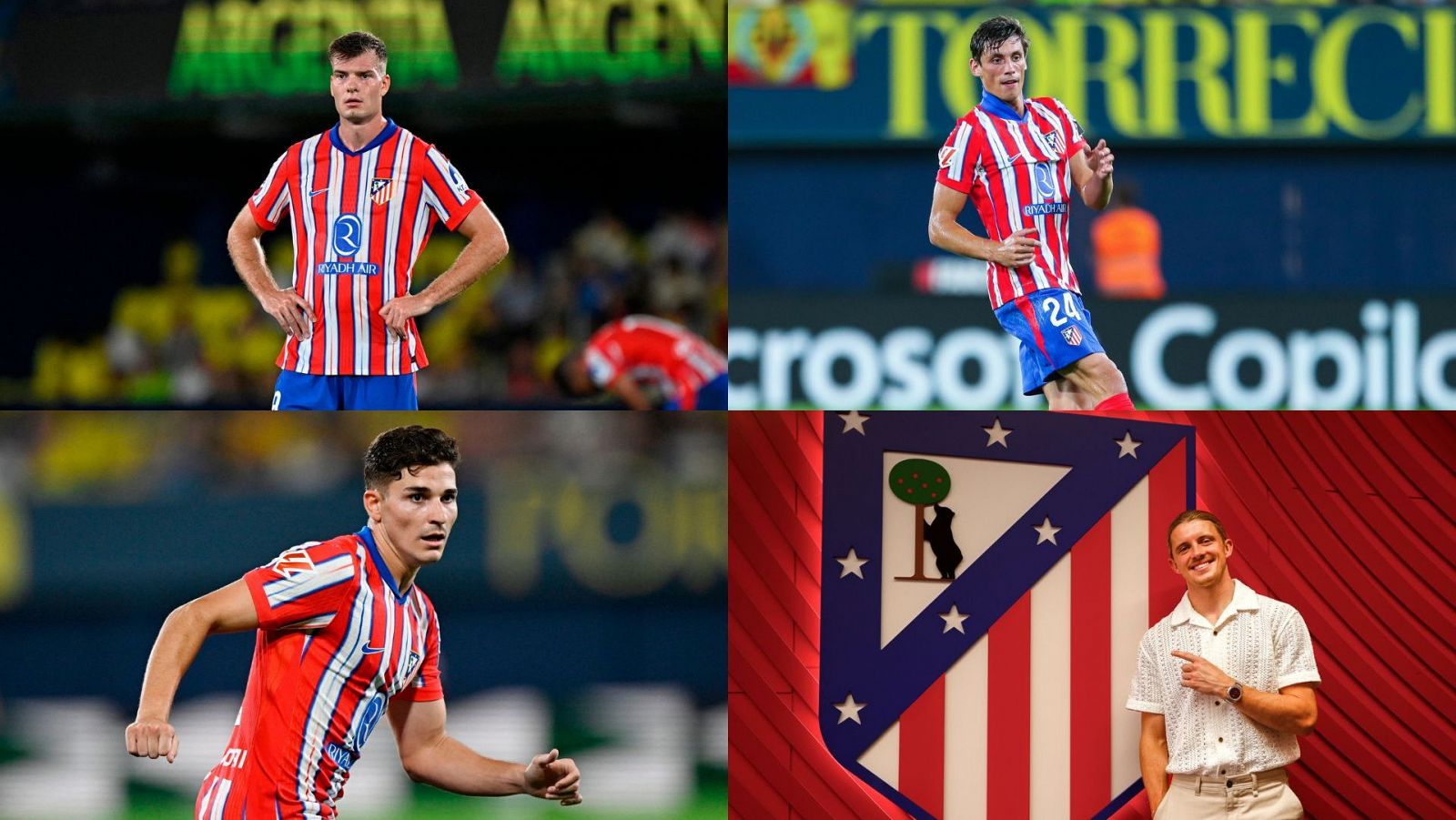 El Atlético de Madrid presenta a sus estrellas en el Metropolitano