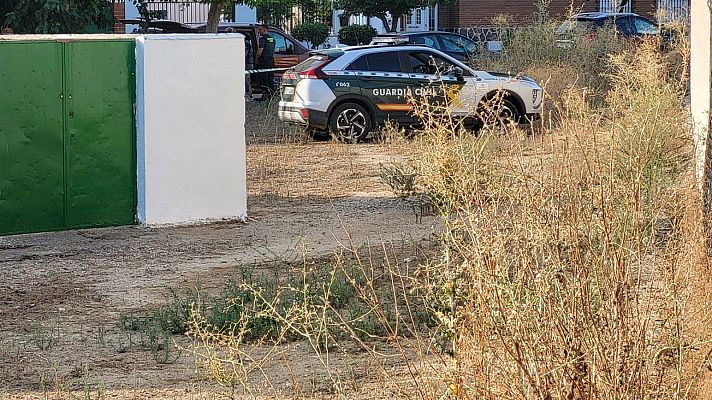 Telediario 2 - Crimen de Mocejón: la Guardia Civil analiza un cuchillo con posibles restos humanos