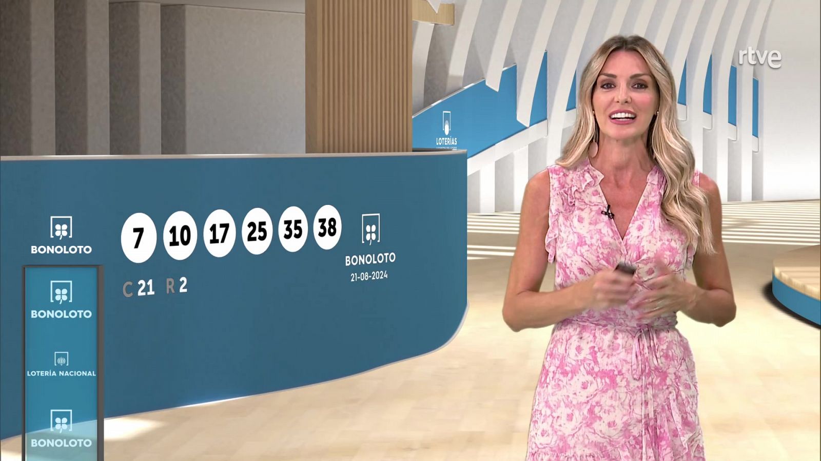 Sorteo de la Bonoloto del 21/08/2024 - ver ahora