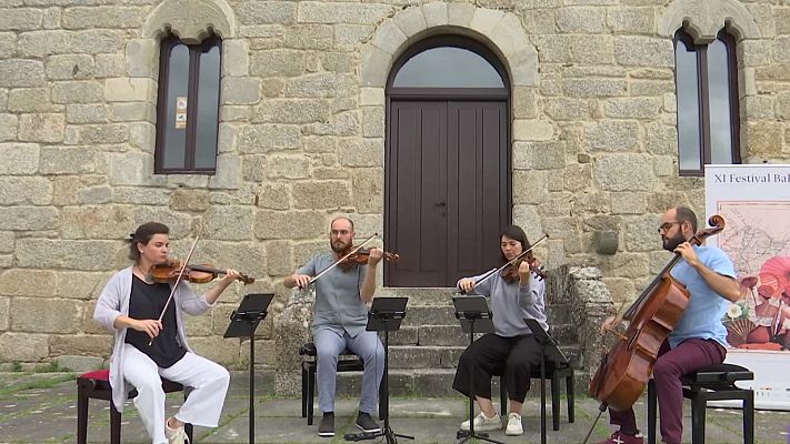 Telediario 2 - El festival Bal y Gay, creado para acercar la música clásica donde no suele llegar