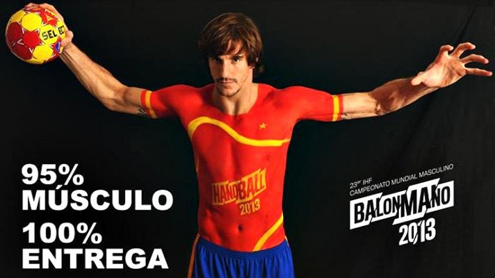 Mundiales de Balonmano - Los jugadores de la selección se convierten en 'Los Hispanos'