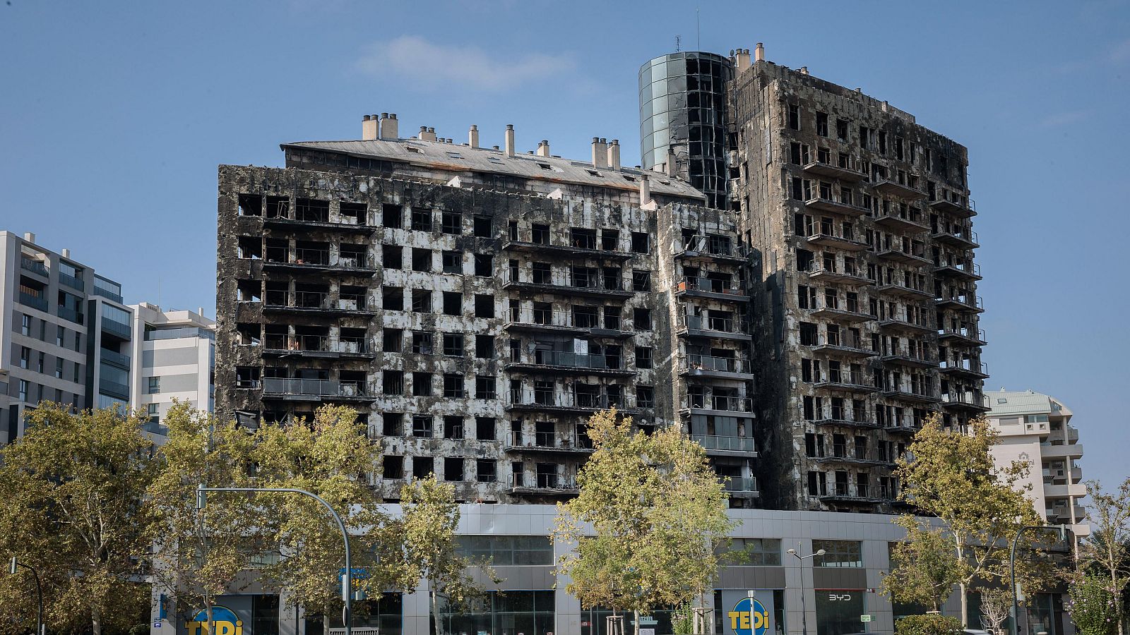 Medio año del incendio del edificio Campanar en Valencia