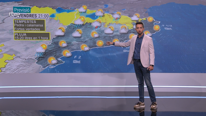 El temps - Tornen les tempestes i la calor intensa té data de caducitat