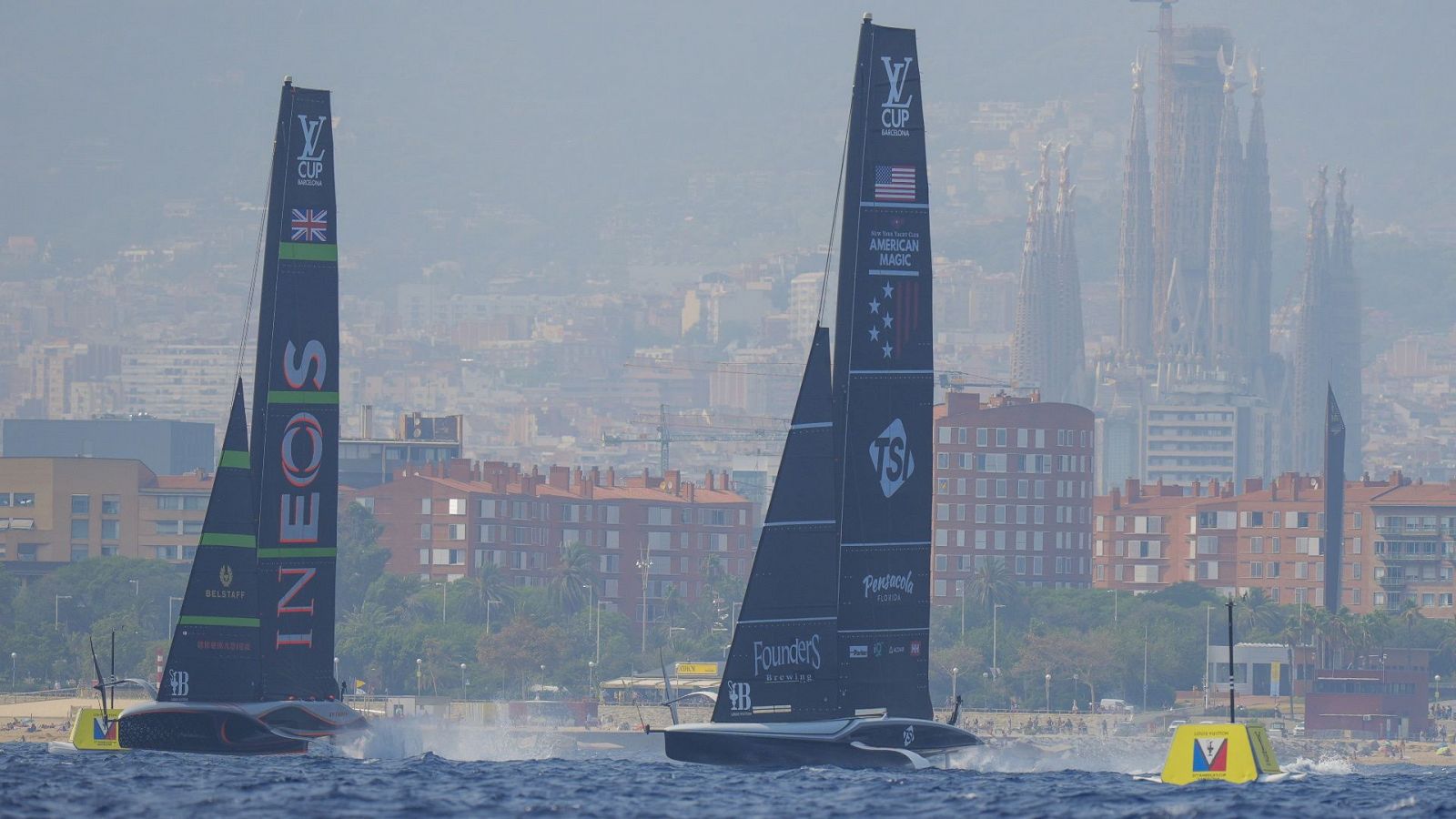 Vela - Copa del América 2024. Regata preliminar - 22/08/24