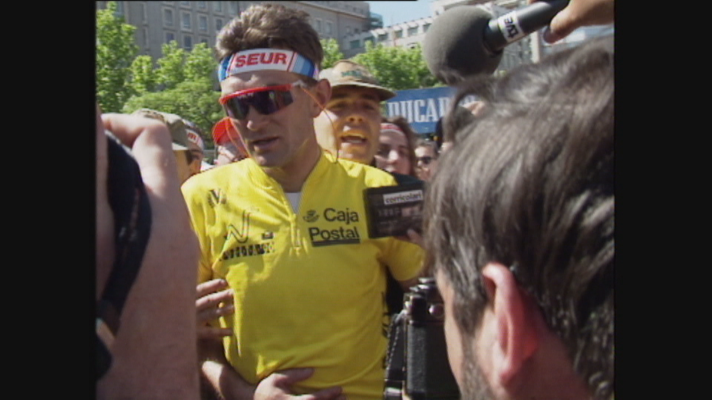 Deportes en el Archivo de RTVE - Marco Giovannetti, ganador de la Vuelta a España 1990