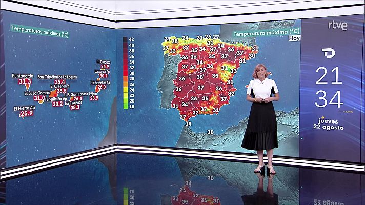 El tiempo - Alisios con rachas muy fuertes en Canarias