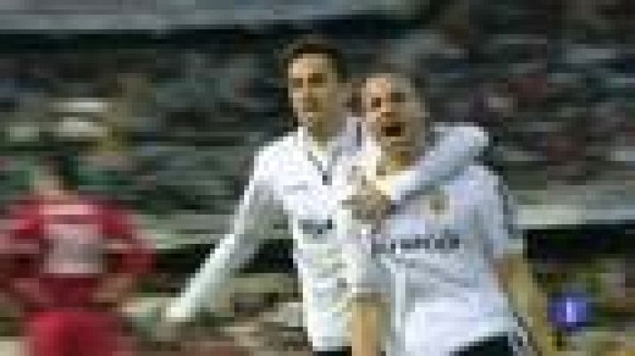 Telediario 1 - El Valencia rompe su mala racha a costa del Getafe