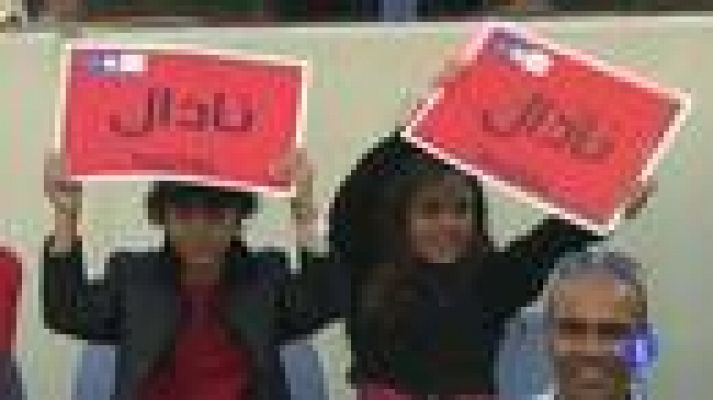 Telediario 1 - Rafa Nadal vuelve a la competición en Abu Dabi