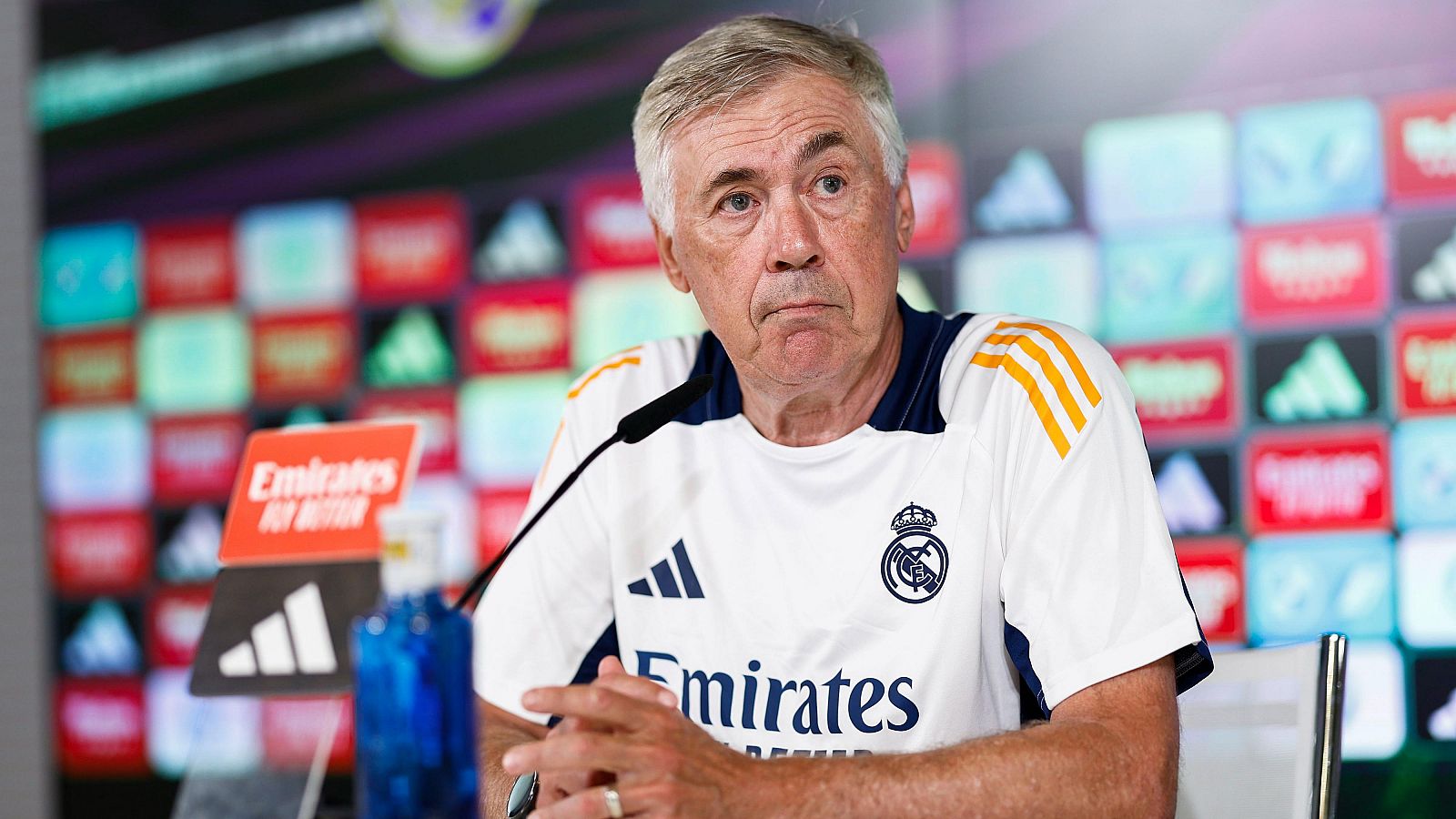 Ancelotti: "Bellingham ha sufrido un golpe"