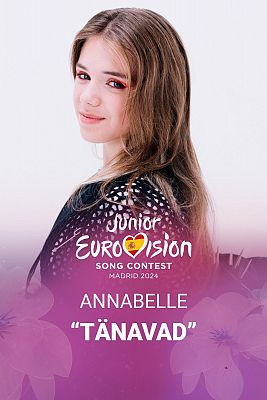Eurovisión Junior - Annabelle - "Tänavad" (Estonia)