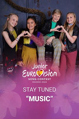 Eurovisión Junior - Stay Tuned - "Music" (Países Bajos)