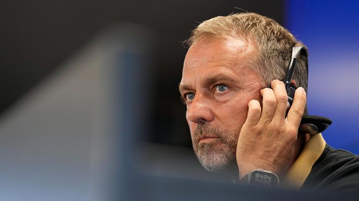 Telediario 1 - Flick: "Me centro en lo que tengo aquí y el equipo es bueno, tiene calidad"