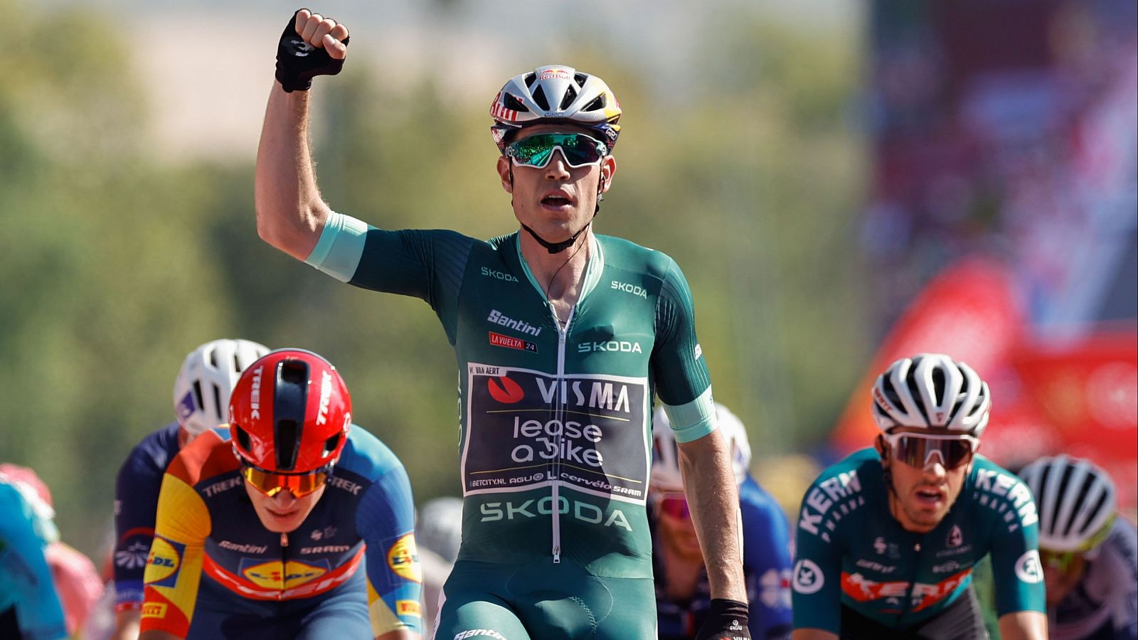 van Aert logra en Córdoba su segunda victoria en la Vuelta 2024