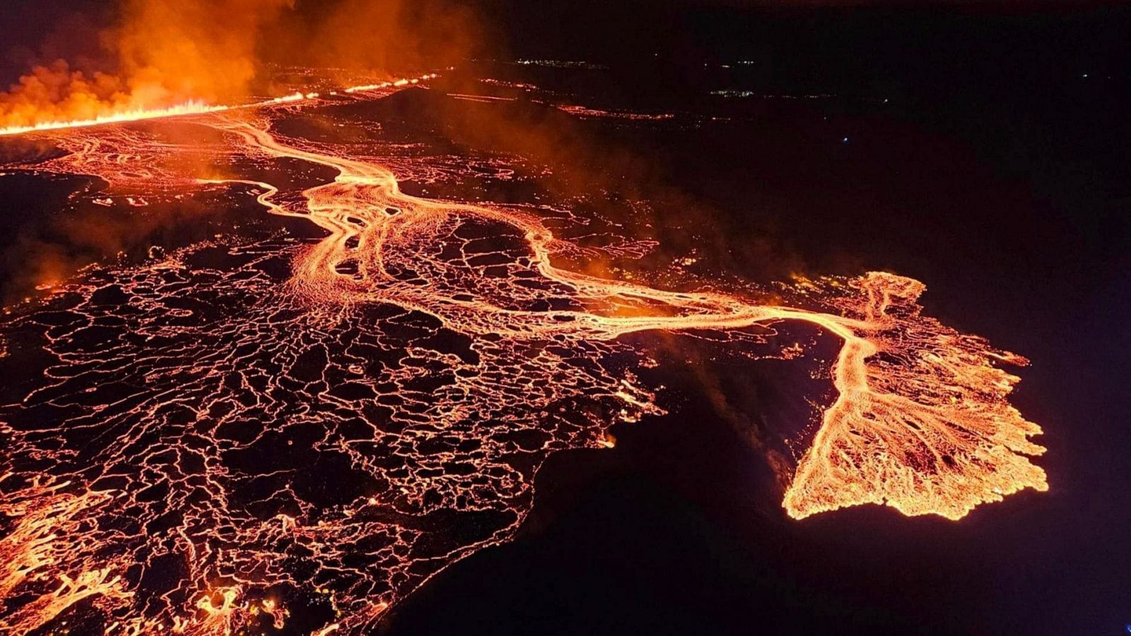 Islandia sufre la sexta erupción volcánica desde diciembre