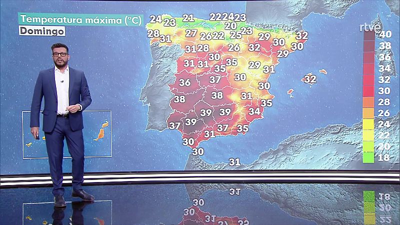 Chubascos y tormentas acompañados de granizo en el Pirineo, Ibérica oriental y La Mancha oriental - ver ahora