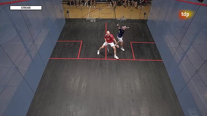 Squash - Campeonato de Europa. 2ª Semifinal Masculina