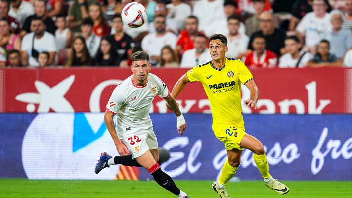 Sevilla - Villarreal: resumen del partido, 2ª jornada de Liga