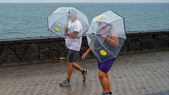 Lluvias en el tercio norte peninsular y temperaturas elevadas en el sur