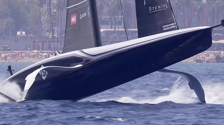  - American Magic se retira de la tercera regata preliminar de la Copa del América