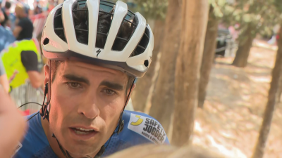 Mikel Landa, "contento de estar cerca de Roglic y Mas" en Cazorla - Vuelta ciclista a Espaa | Ver
