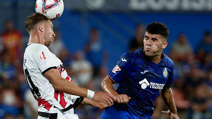 Getafe - Rayo: resumen del partido, 2ª jornada de Liga