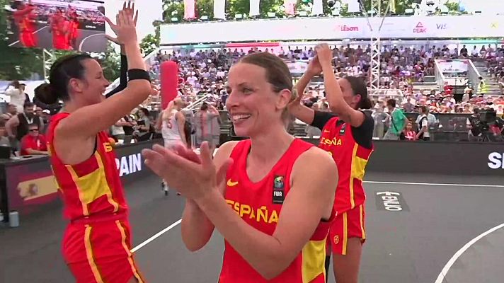 Baloncesto en RTVE - España asegura otra medalla: finalistas del Europeo de baloncesto 3x3