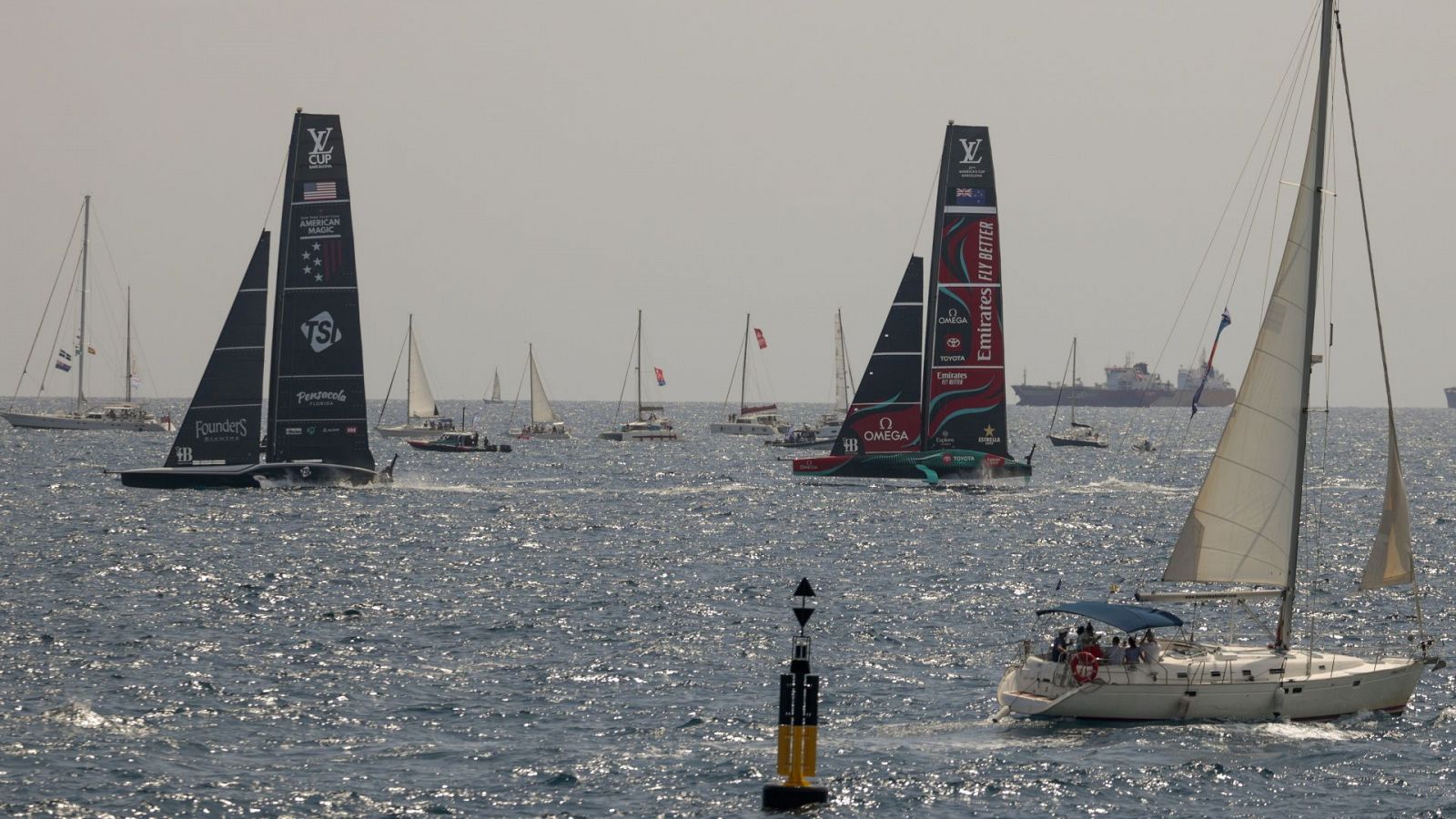 Vela - Copa del América 2024. Regata preliminar - 25/08/24