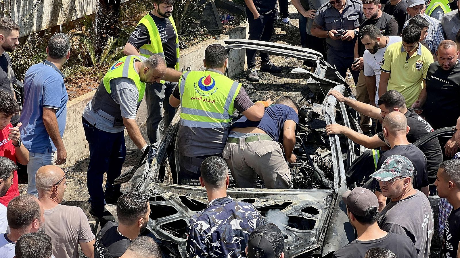 Las tropas españolas en la frontera líbano-israelí, en alerta