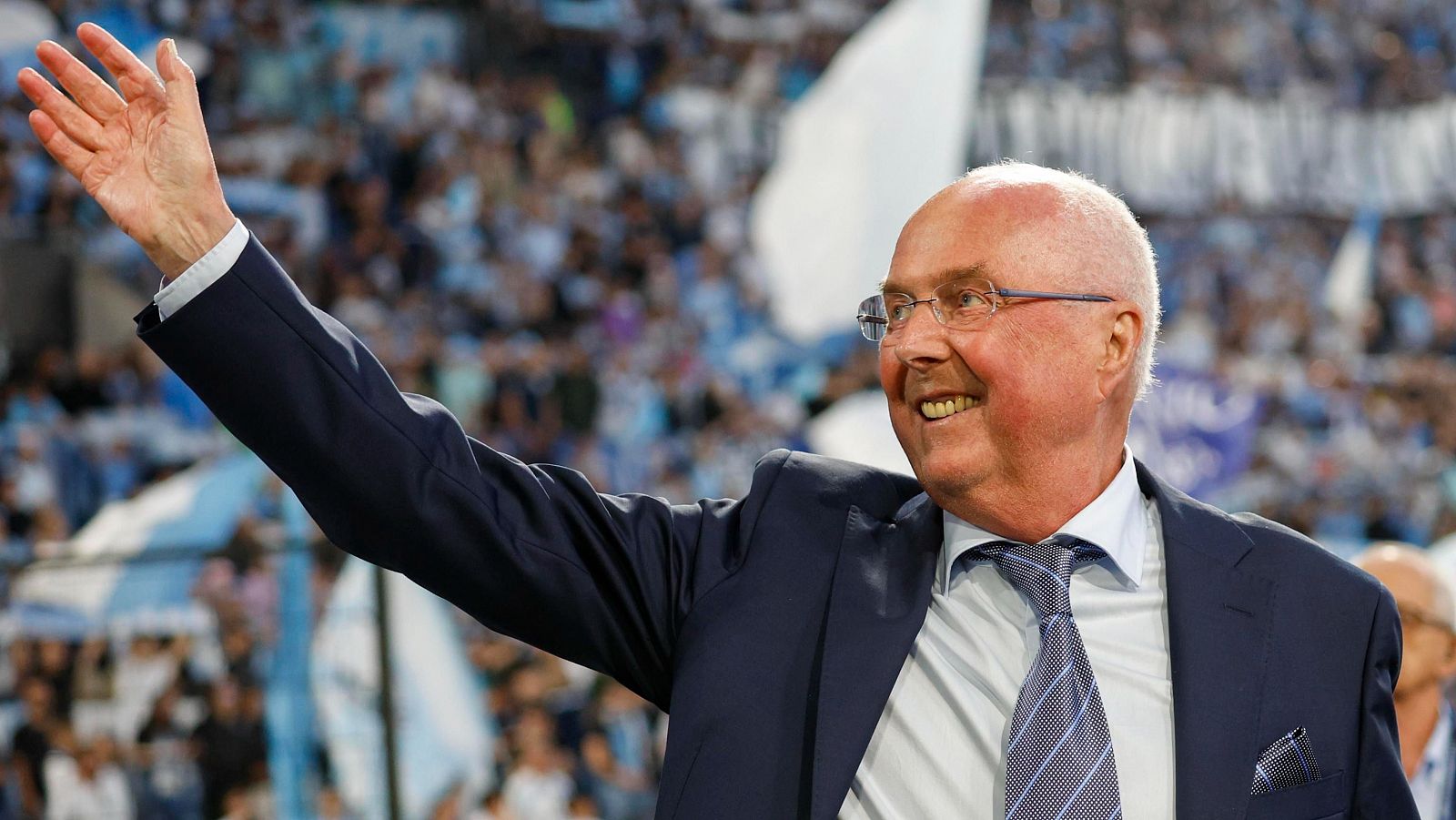 Muere Sven Goran Eriksson, arquitecto de la Lazio ganadora de la Recopa