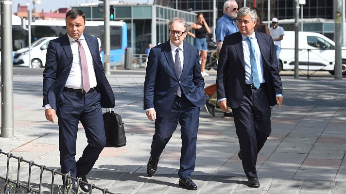 Telediario 2 - El juez Peinado retoma las declaraciones a los testigos en el marco de la investigación a Begoña Gómez