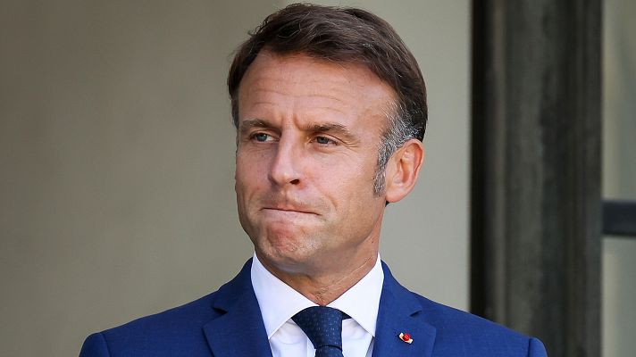 Telediario 2 - Macron descarta un Gobierno de la coalición de izquierda y continúa buscando un primer ministro