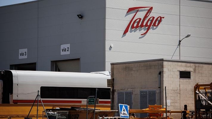 Telediario 2 - El Gobierno veta la venta de Talgo al grupo húngaro Magyar Vagon