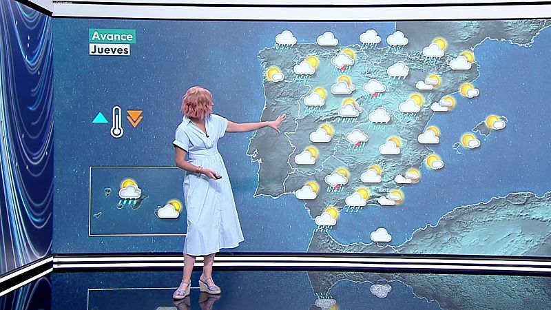 Predominio de un tiempo estable en la Península y Baleares con cielos poco nubosos o despejados y algunos intervalos de nubes altas - ver ahora