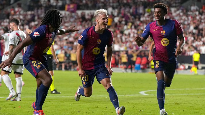 Resúmenes de LaLiga - Rayo - Barça: resumen del partido, 3ª jornada de Liga