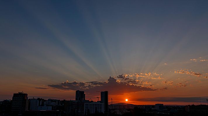 El tiempo - Un frente atlántico se aproxima mientras vuelven las tormentas
