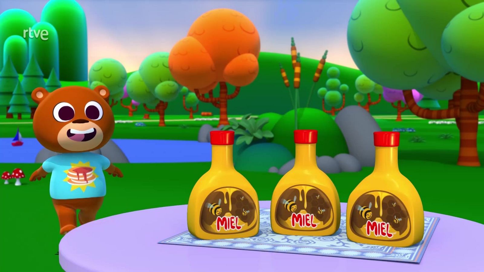 Canciones del zoo - El oso goloso - El Reino Infantil | Ver