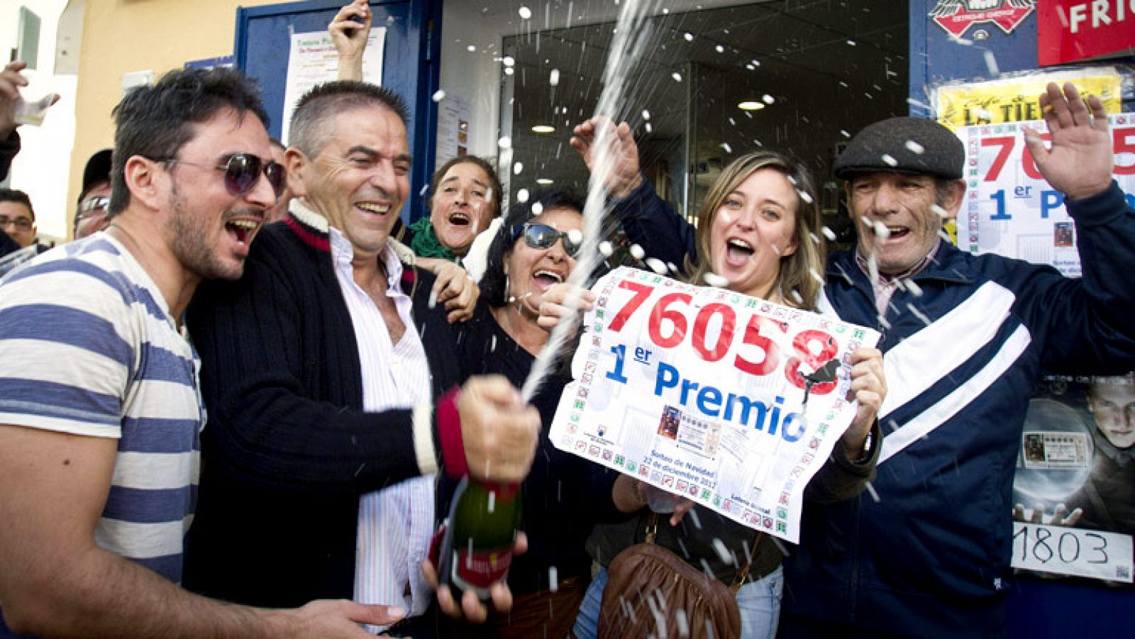 El Gordo, así se ha cantado el primer premio de la lotería de Navidad de 2012 | RTVE.es