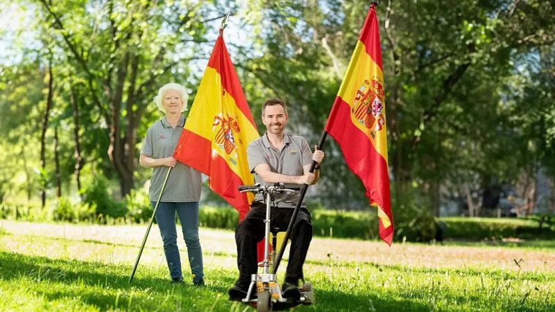 Marta Arce y lvaro Valera abanderarn a Espaa en la apertura de los Juegos Paralmpicos de Pars