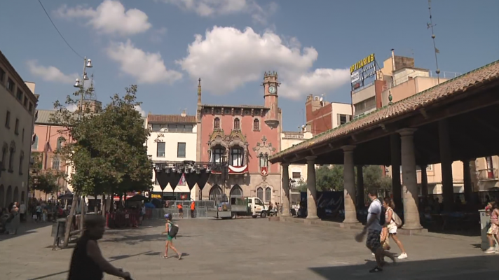 Telediario 1 - Polémica en Granollers: cócteles Molotov de papel