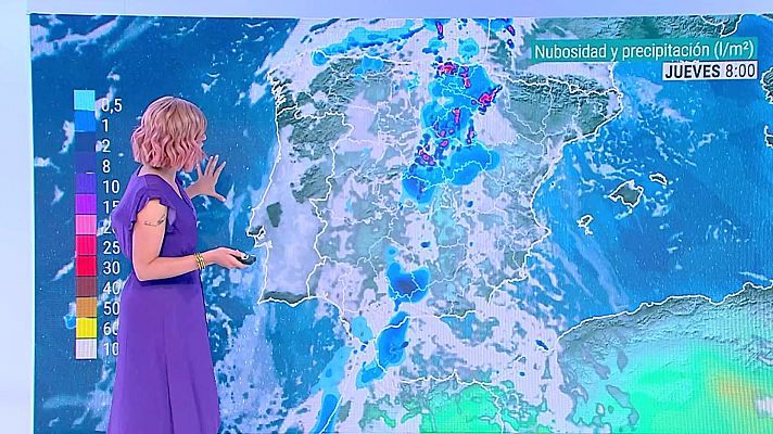 Temperaturas elevadas en zonas de la mitad sur y depresiones del nordeste