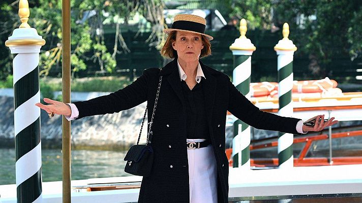 Telediario 1 - Arranca la Mostra de Venecia en la que Almodóvar compite con Phillips, Larraín, Guadagnino o Salles