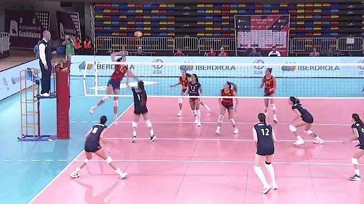 Voleibol - Preparación Campeonato de Europa Femenino: España - Georgia