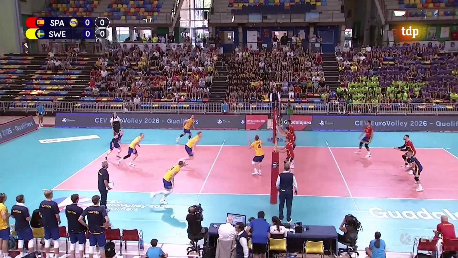 Voleibol - Preparación Campeonato de Europa Masculino: España - Suecia - ver ahora