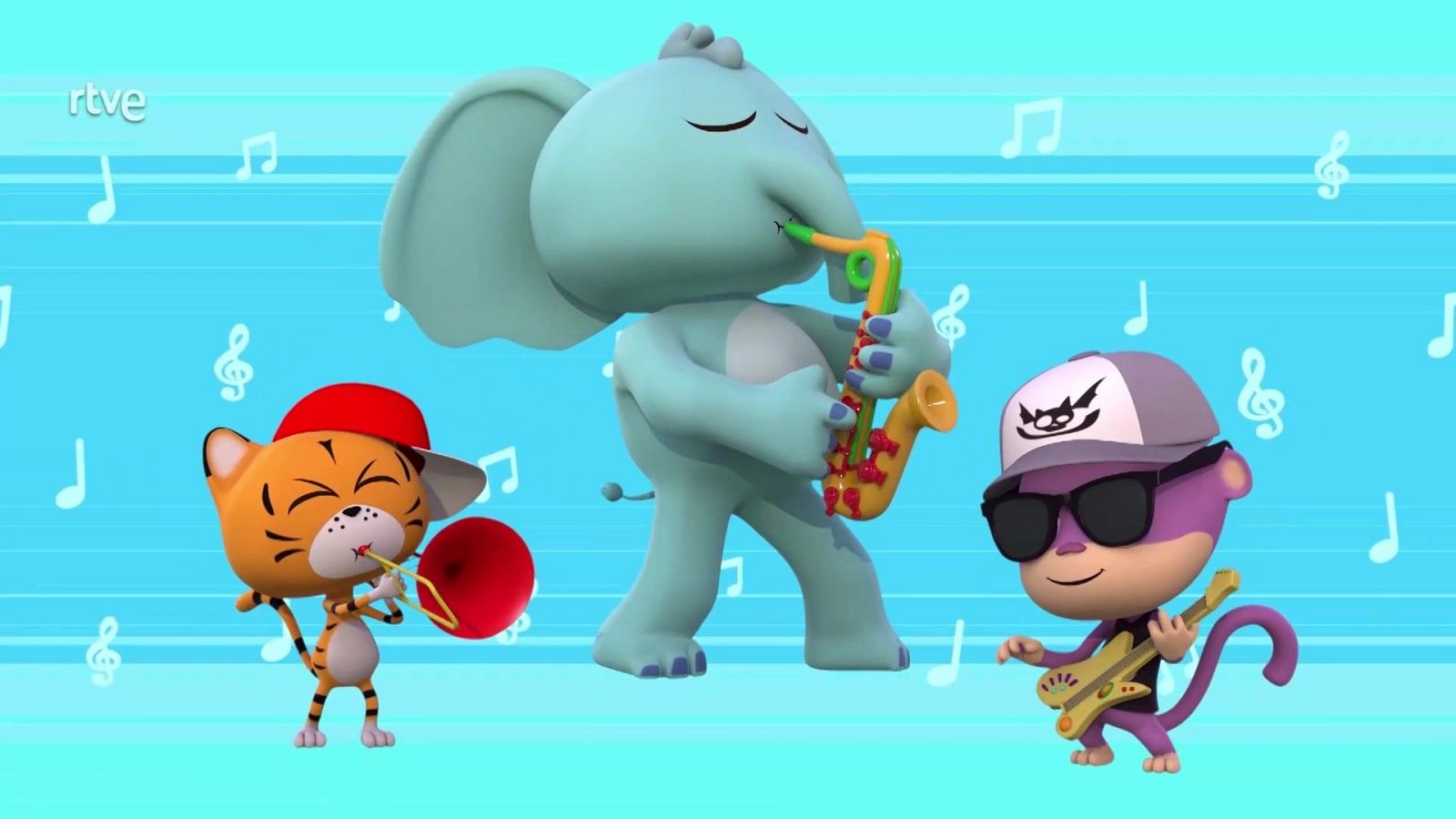 Canciones del zoo - Guitarra ra ra ra - El Reino Infantil | Ver