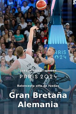 Baloncesto en silla de ruedas Paralímpicos París 2024 - Fase preliminar. Grupo A (M). Gran Bretaña - Alemania (M)