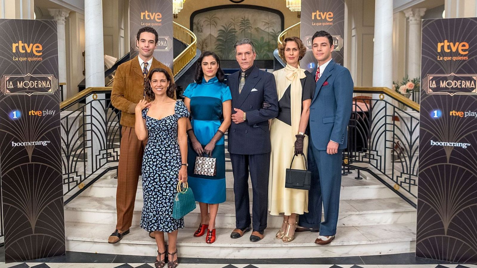 'La Moderna': nuevos personajes de la tercera temporada - Telediario 1 | Ver